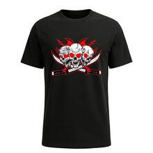 T-Shirts Hommes - Noir - Voir 4
