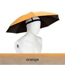 Adult Waterproof Windproof Sun Protection Umbrella Hat, Hands-Free Wearable Hat For Fishing, Gardening, Hiking, Photography, Vacation Travel Essential, Summer Sun Protection Gift, Men's Sun Umbrella, Beach Travel Necessity - Multiple Styles - View 17