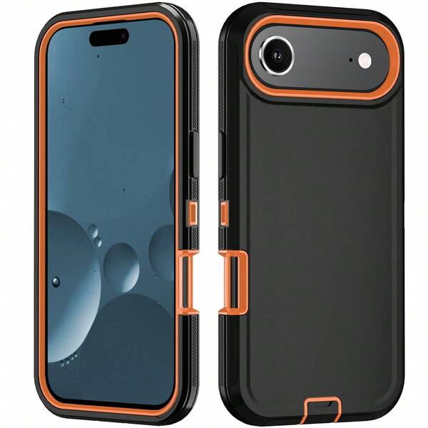 Shockproof, Anti-Scratch, Full-Body Protective Phone Case, Durable 3-In-1 Protective Cover For IPhone, Galaxy, HONOR And Other Smartphones