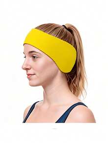 1 Stück Schwimm- und Tauch-Stirnband, wasserdichte Ohrenabdeckungen zum Baden, Strand-Essential, Strand-Accessoire, Pool-Schwimmhilfe, wasserdichtes Neopren-Material Stirnband, entworfen um das Eindringen von Wasser in die Ohren zu verhindern, geeignet für Wasseraktivitäten - A - Übersicht 16