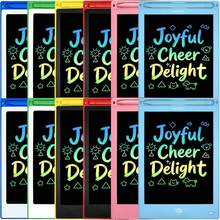 4/6/12pcs LCD Writing Tablet - Electronic Doodle Drawing Board For Messages, Calculations And Creative Writing - Erasable, Portable - Multicolor - View 13