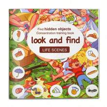 Hidden Object Search And Find Activity Book, Visual Search And Object Recognition Exercises, Animal/Holiday/Life Scene/Exquisite Themes, Observation And Focus Training, Screen-Free Educational Fun, Colorful Illustrations - Search - View 15