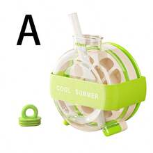 1件 2合1水瓶與冰塊容器，適用威士忌或調酒，觸控式壓冷系統，亦可作為派對或廚房飲品冰模杯，不可重複填充 - 彩色 - 查看 11