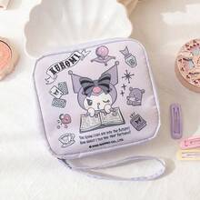 1個 Sanrio 官方 Hello Kitty 可愛衛生棉收納袋，經期用品收納包，學生便攜式口紅零錢包，迷你款，返校季 - 彩色 - 查看 4