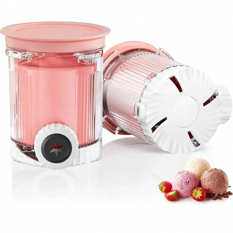 Ice Cream Storage Container Compatible With Swirl By Creami NC701 NC700 Ice Cream Machine, Replacement Container. - 5個湯匙 - 查看 5