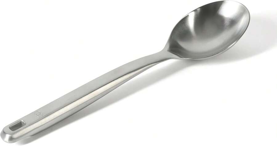 Calphalon Prime Kitchen Spoon, Stainless Steel Cooking Spoon, Heavy-Gauge Heat-Resistant Kitchen Utensil For Stirring &Amp; Serving, Weighted Handle For Balance &Amp; Control - 顏色 - 查看 1