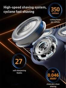 PHILIPS 飛利浦 Cyclone 系列 3 電動刮鬍機 PRO，USB-A 充電 - 彩色 - 查看 3