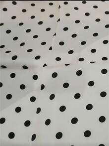 1 pezzo Sciarpa in raso con stampa a pois, Sciarpa da donna alla moda, Può essere utilizzata come cintura, Decorazione per confezioni, Nastro, Fascia per capelli o Sciarpa, Collana sciarpa, Scuola - Multicolore - Visualizzare 7