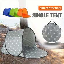 Instant Pop-Up Beach Tent - UV Protection Sunshade, Lightweight Canopy, 30-Second Quick Setup, Essential For Beach, Family, Music Festival, Camping, Backyard, Sports Events And Emergency Sun Protection - Camping Gear And Essentials - Multicolor - View 3