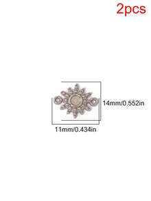 2pcs Stainless Steel Sun Pendant Findings 18K Gold Plated Fashion Turquoise Sun Charms For DIY Jewelry Making Accessories - Pendants - View 11