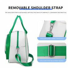 Bolsa de Pickleball de Verano: Mochila Impermeable y Ligera, Diseño de Separación Seco/Húmedo, Estructura de Múltiples Compartimentos, Puede Almacenar 4-6 Raquetas y Equipo, Equipada con Correas de Hombro Ajustables y Asa Superior, Duradera, Ideal para Deportes/Viajes. - Multicolor - Ver 8