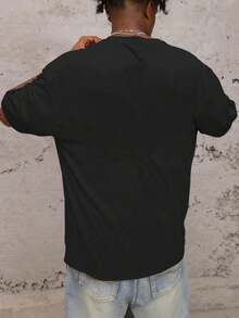 Ropa de vacaciones para mujer.Este T La camisa está hecha de100%Hecho de puro algodón,La tela es suave y transpirable.,Suave al tacto,Ligeramente elástico,Cómodo para usar durante todo el día.. - Negro - Ver 2