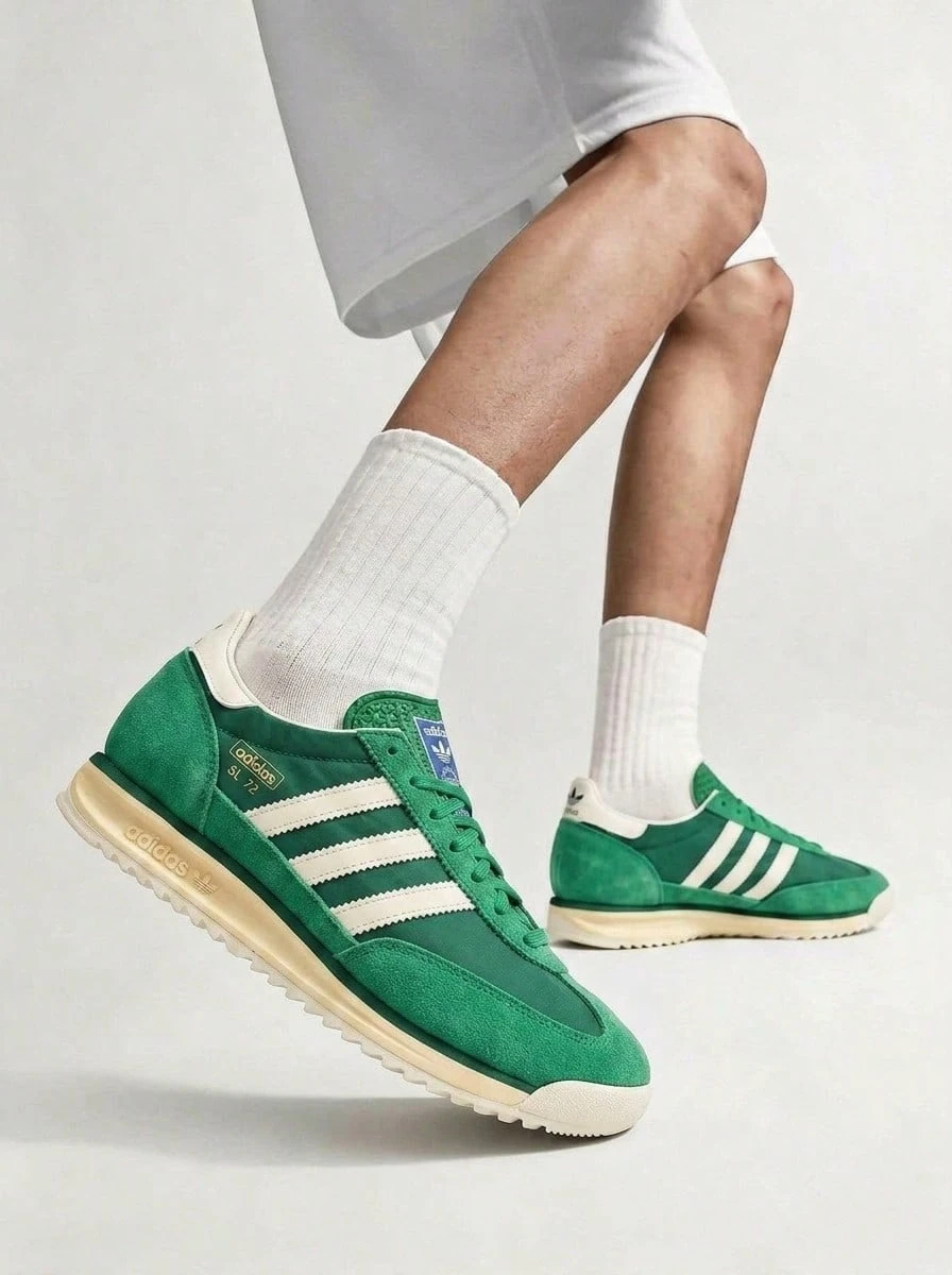 Adidas Sneakers EN 72 RS - Xanh lá cây / Trắng cơ bản / Xanh lá cây đại học - Xem 1