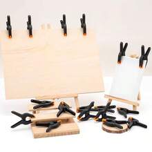3 Pcs Photography Backdrop Spring Clips, Clamps With Non-Slip Jaws, High Toughness Background Holder Clips. Widely Applicable To Crafts, Backdrop Stands, Photography, Home Decoration And Many Other Scenarios. - View 4