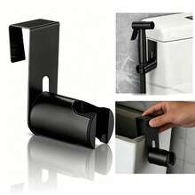 Drill-Free Toilet Sprayer Installation Bracket, Toilet Sprayer Holder Above Water Tank, Universal Bathroom Toilet Sprayer Bracket Suitable For RVs And Homes - Support - View 1