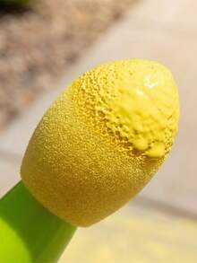 3 Packs Outdoor Chalk Sponge Brush, Thick Sponge Chalk Application Tool, Strong Water Absorption And Uniform Coloring, Suitable For Outdoor Graffiti, Washable Drawing Tool For Children And Adults (Excluding Powder) - A - View 6