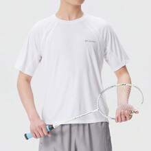 Columbia New Sports Running Fitness Training Comfortable Breathable Men's Casual Short Sleeve T-Shirt - White - View 2