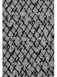 Digitally Printed Non-Slip Washable Runner And Area Rug Living Room Carpet, Modern Design | Modern, Scandinavian, Bohemian And Classic Styles | 100% Polyester - Black - View 7