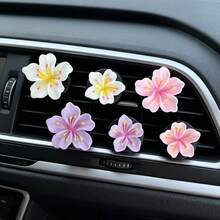 2pcs/4pcs/6pcs Set Sakura Car Air Fresheners Clips, Decorative Fragrance Clips For Car AC Vent - Multicolor - View 18