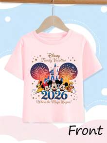 Disney Teen Girls T-Shirts - 粉色 - 查看 2