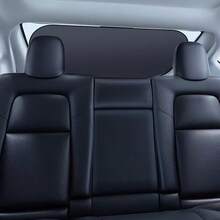 2026 New Titanium Silver Car Rear Window Sunshade, Rear Window Sun Protection Heat Insulation Sunshade, Car Interior Light Blocking Board, Vehicle Sunshade - A - View 4