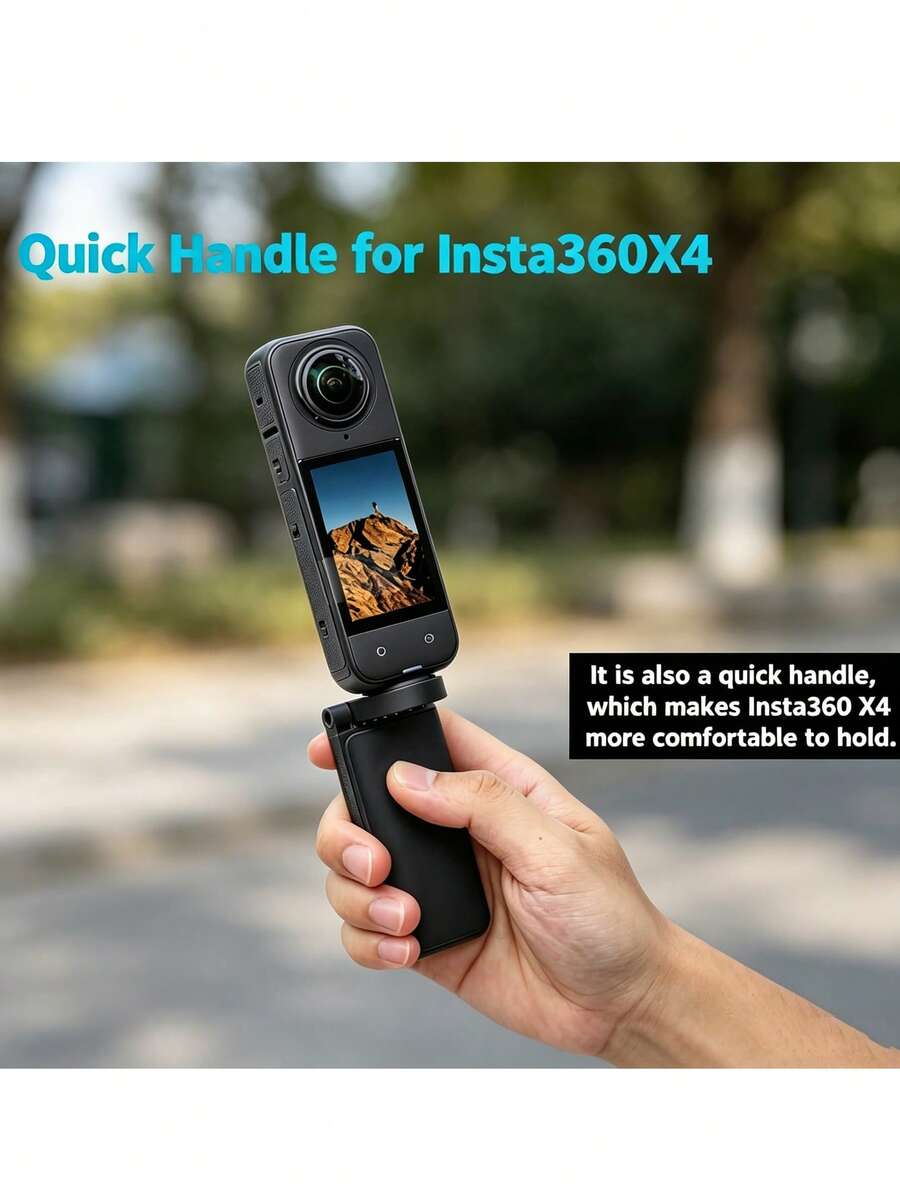 [Insta 360 磁吸支架] Insta 360 X3/X4/X5 磁吸支架 | 相容於運動相機與運動攝影機