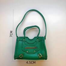 Accesorios de mochila para muñecas a escala 1/6 hechos a mano, múltiples estilos disponibles, adecuados para decoración de mochila de casa de muñecas, modelo en miniatura, decoración de mini hogar, accesorios DIY hechos a mano, accesorios de fotografía BJD - Multicolor - Ver 3