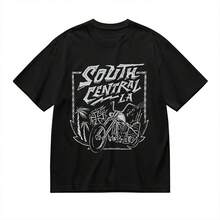 Men T-Shirts - 黑色 - 查看 2