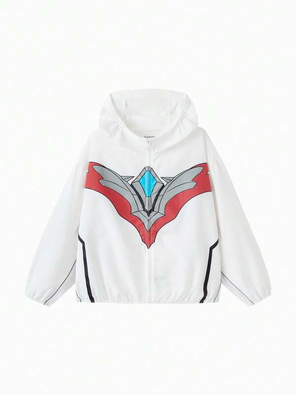 Balabala Ultraman 男童 UPF50+ 防曬外套 涼感連帽外套