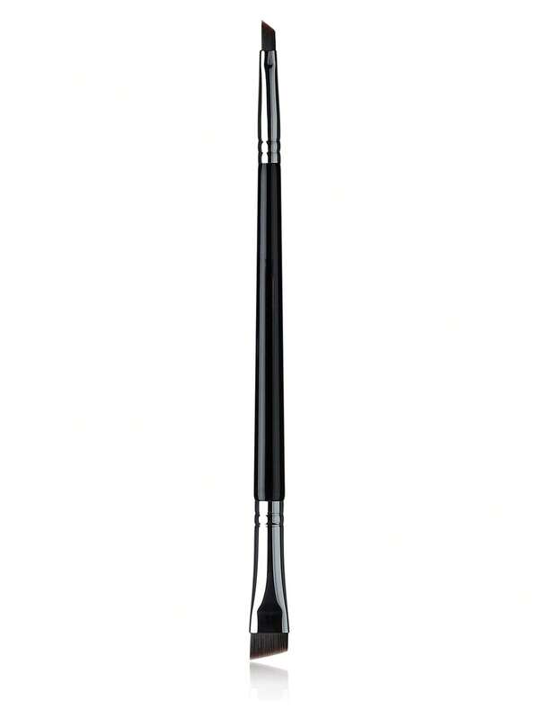 1pc Double-Ended Angled Eyeliner Brush, Fine Definition For Eyeliner And Eyebrow Shaping, Non-Irritating