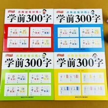 300字中文手寫練習本，點格描紅練習冊，適合中文愛好者與學生，幼兒初學者基礎早期教育學習套裝，每日練習與基礎提升，開學季文具用品，隨機款式 - 彩色 - 查看 4