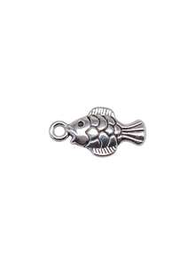 20個 19x10mm 魚形吊飾吊墜 DIY珠寶製作項鍊鑰匙圈手機鍊手鍊配件手工藝配件 - 魚 - 查看 8