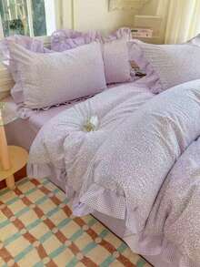 Dreamy Purple With Ruffles