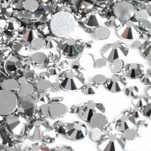YONGNING SS4-20 1300pcs Mixed Size Crystal Non-Hotmelt Transparent Glass Rhinestones Flat Back Decorative Pieces DIY Nail Art 3D For Shoes, Clothing, Hats And Other Daily Items - Mixed Size - View 42