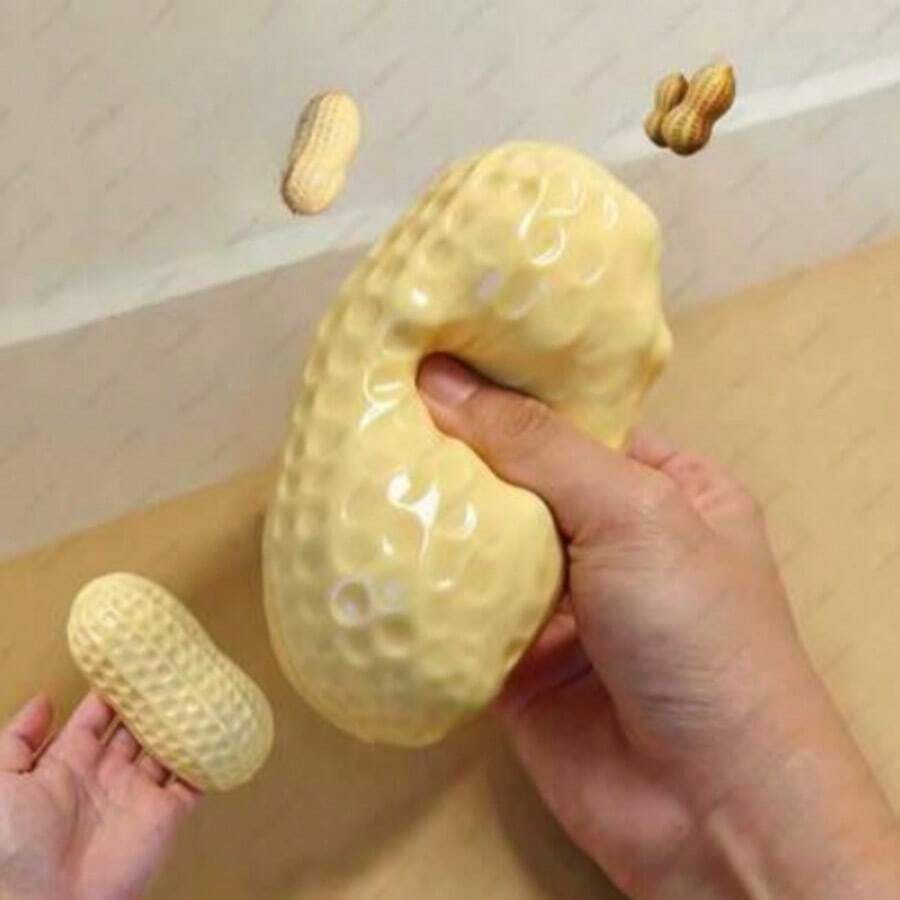 1pc Soft & Smooth Squeeze Toy, Fun Fingertip Toy With ASMR Sound Effect, Sensory Stress Relief Gadget For Adults - Multicolor - View 1