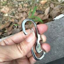 Bottle Opener Carabiner Driver Multifunctional Hex Multifunctional Outdoor Keychain Screwdriver Keychain Ring - Payment - View 2