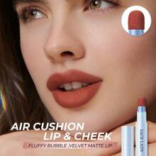 SACE LADY Matte Cushion Lip & Cheek Dual-Use Long-Lasting Velvet Lipstick, Silky Waterproof Non-Sticky Lip Makeup - 01 - View 3