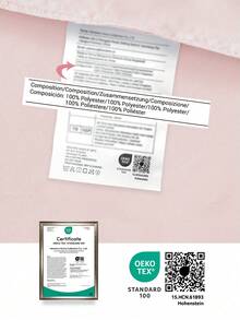 HONEYMOON 3/4 件套純色床上用品套裝（3件套 = 1件床笠 + 1件床單 + 1件枕套，4件套 = 1件床笠 + 1件床單 + 2件枕套）100% 聚酯纖維面料，Ins 風格，適合 9-12 英寸深口袋，抗縮水，可機洗，適用於所有尺寸，四季通用，居家與學校宿舍使用，返校必備，Oeko-Tex 認證，淺粉色 - 淺粉色 - 查看 10