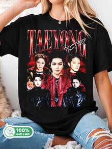 Women T-Shirts - 黑色 - 查看 1
