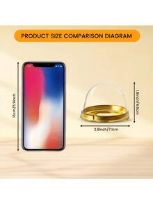 100/50pcs Gold Dessert Cake Boxes, Gold Pudding Boxes, Transparent Mousse Cake Boxes, Suitable For Weddings, Christmas Gifts, Also Suitable For Cake, Candy And Chocolate Packaging, Ideal Choice For Weddings, Parties And Gifts - Multicolor - View 4