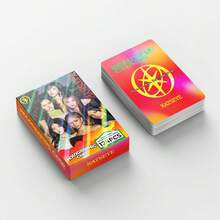 124件 KATSEYE Star Collection 全套鏈接雷射卡片小貼紙雙面 LOMO 閃卡（60張卡片 + 64張貼紙），名人全息卡，派對用品，名人卡收藏，萬聖節與聖誕禮物，盒裝高畫質名人照片卡，收藏品，小禮物，Katseye 應援棒，，小卡，K-Pop，Katseye 照片卡 - A - 查看 8