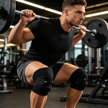1pc Knee Brace With Side Stabilizers For Women And Men, Compression Knee Support With Patella Gel Pads - Multicolor - View 5