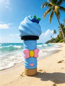 1pc Ice Cream Shape + Bow Cute Design, 5ml (Approx. 0.17oz) Mini Fine Mist Travel Spray Bottle, High-Aesthetic Girly Style Portable Sprayer. Press-Type Fine And Soft Mist, Leak-Proof And Spill-Proof, Material And Durable. Suitable For Decanting Toner, Lotion, Perfume, And Other Liquids - Multiple Styles - View 11