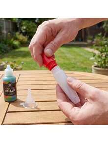 3 Packs Outdoor Chalk Sponge Brush, Thick Sponge Chalk Application Tool, Strong Water Absorption And Uniform Coloring, Suitable For Outdoor Graffiti, Washable Drawing Tool For Children And Adults (Excluding Powder) - A - View 7