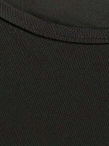 2026 Y2K Graphic Vintage Tee Men'S Round Neck Print Short-Sleeve Top With Character Patterns, Suitable For Everyday Wear, Machine Washable, Can Be Wor - 黑色 - 查看 5