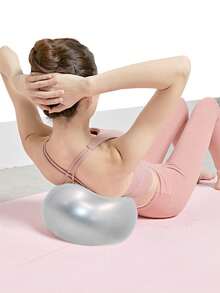 1pc 25cm Yoga Pilates Fitness Ball - Multicolor - View 8