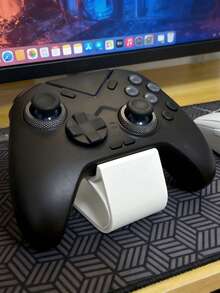 3D Printed 2-In-1 Game Controller And Headphone Stand – A Universal Dual-Controller And Headphone Storage And Display Stand. Suitable For Various Types Of Controllers And Headphones. Sturdy And Non-Slip Design Saves Desktop Space, Making It An Ideal Accessory And Decoration For Gaming Tables, Game Rooms, Bedrooms, Living Rooms, Or Offices. A Suitable Gift For Boyfriends, Husbands, Male Or Female Gamers, And Gaming Enthusiasts, Appropriate For Birthdays, Christmas, Valentine's Day, Father's Day, Anniversaries, And Other Holidays. - Multicolor - View 4