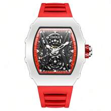ONOLA New Fashion Automatic Mechanical Watch Hollow Skeleton Luminous Watch Waterproof Sport Wristwatch With Gift Box - one-size - View 11