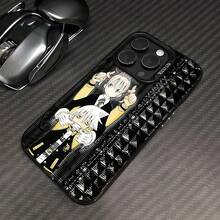 Soul Eater Soul Maka negro amarillo góticofunda de teléfono Fundas compatibles con ,Apple,VIVO,OPPO,,, y Honor.Fabricadas en silicona TPU,ofrecen protección contra golpes y caídas. - Negro - Ver 1