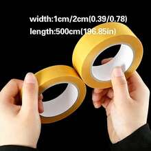 2 Rolls Strong Adhesive Fabric Tape, No-Cut Multi-Function Damage Free Hemming For Pants And Sleeves, Suitable For Fabric Clothing Self-Adhesive Fixing Patch - B - View 5